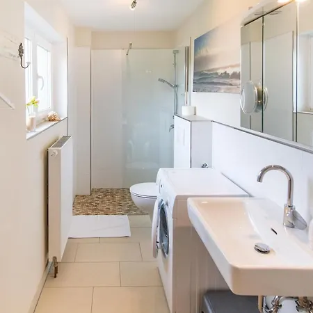 بيت للعطل Seeblick - Gemuetliche 60qm - 50m Zum Naturstrand - Mit Terrasse Und Grossem Garten Glücksburg